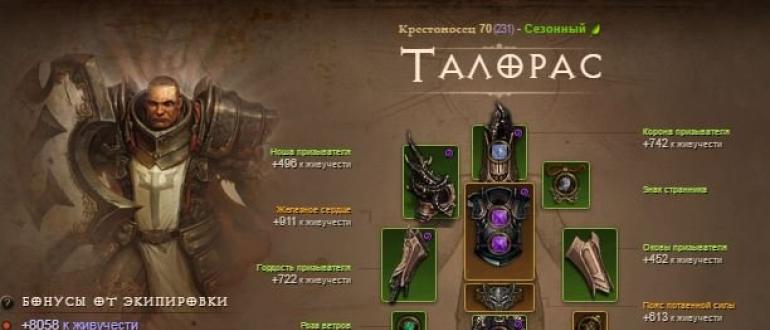 Diablo III теорикрафт: крестоносец — полководец